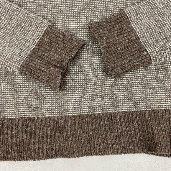 J. Crew Lambswool Waffle knit crew neck knit sweater - Picture 4 of 5